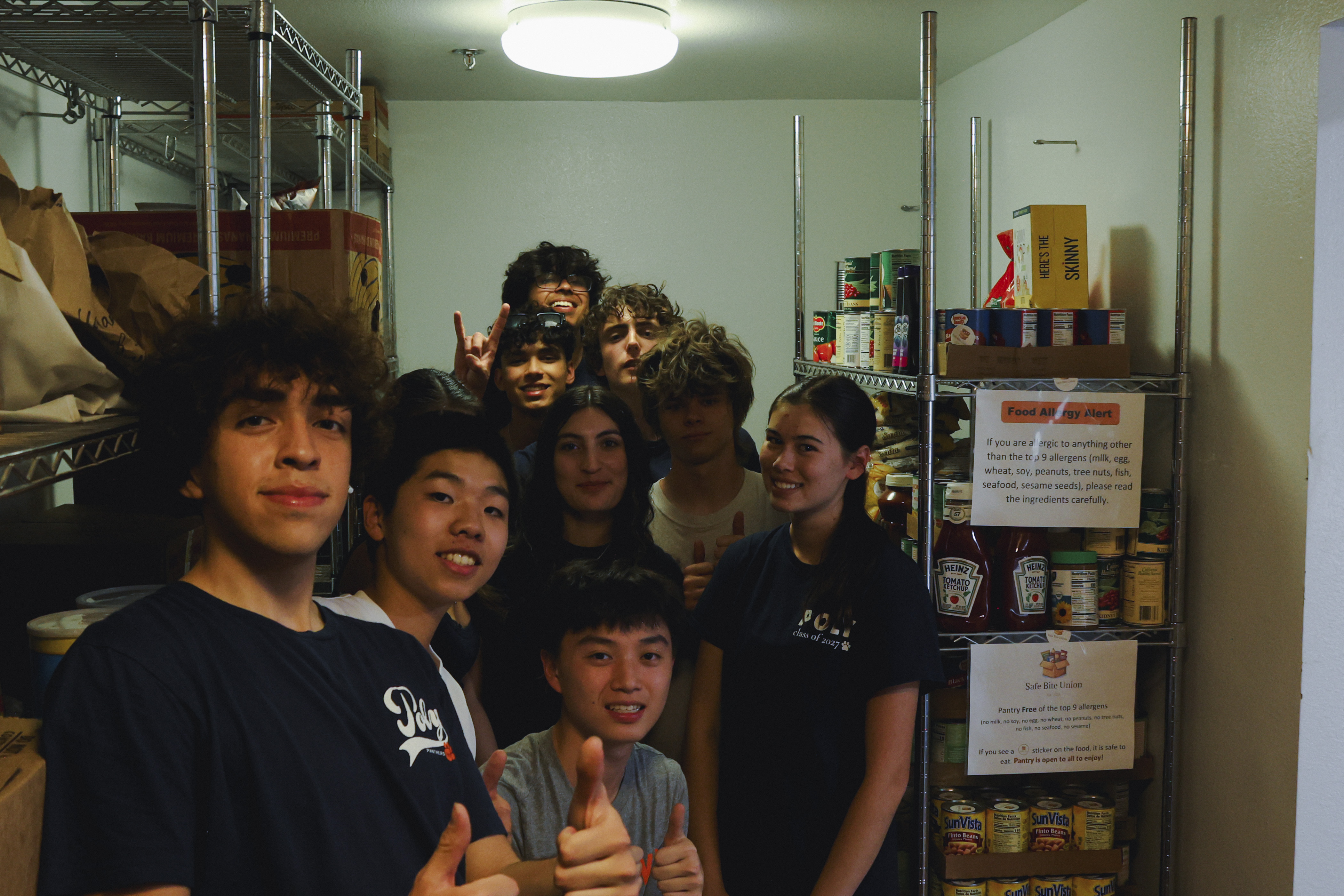 Safe Bite Union team in the allergen-safe pantry